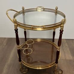 Maison Baguès Style Oval Bar Cart - View Seven - Styylish