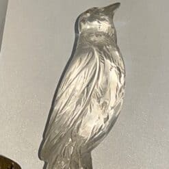 Pair of Maison Baguès Style Parrot Crystal Glass Sconces - Detail Four - Styylish