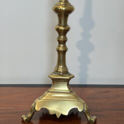 Pair of 18th-Century Style Gilt Brass Pricket Candlesticks - Single View Three - Styylish