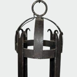 Pair of 1950s Wrought Iron Lanterns - Detail Three - Styylish