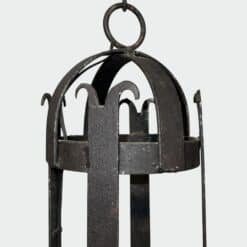 Pair of 1950s Wrought Iron Lanterns - Detail Two - Styylish