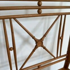 Late 19th-Century Faux Bamboo Armchair - Detail One - Styylish