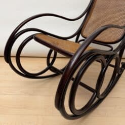 Art Nouveau Bentwood Rocking Chair by Thonet, Austria, circa 1900 - Image 9