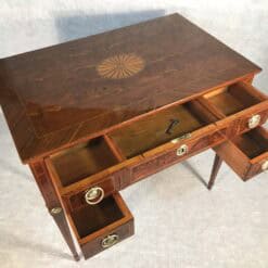 18th Century Louis XVI Writing Desk with Marquetry, Petite Neoclassical Desk - Image 7