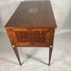 18th Century Louis XVI Writing Desk with Marquetry, Petite Neoclassical Desk - Image 8
