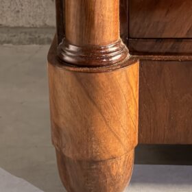 German Empire Walnut Chest of Drawers, circa 1810–1820