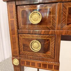 18th Century Louis XVI Writing Desk with Marquetry, Petite Neoclassical Desk - Image 3