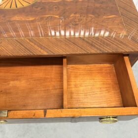 18th Century Louis XVI Writing Desk with Marquetry, Petite Neoclassical Desk
