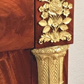Exceptional French Empire Mahogany Commode with Extensive Gilt-Bronze Mounts, circa 1810
