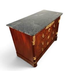 Exceptional French Empire Mahogany Commode with Extensive Gilt-Bronze Mounts, circa 1810 - Image 5