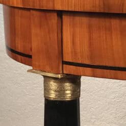 Antique Empire Gueridon Table with Marble Top, 19th Century - Image 5