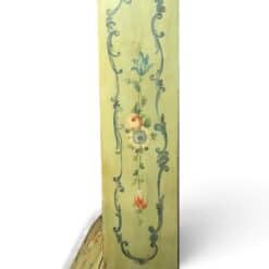 Antique Venetian Painted Secretary Bookcase with Floral Decoration - Image 6