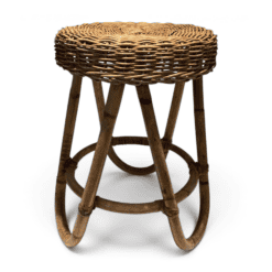 Franco Albini Style Rattan Stool - Styylish