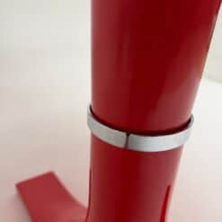 Rare Red Kartell Dining Table by Anna Castelli Ferrieri, ca. 1967 - Image 15