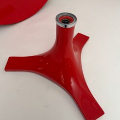 Rare Red Kartell Dining Table by Anna Castelli Ferrieri, ca. 1967 - Image 18