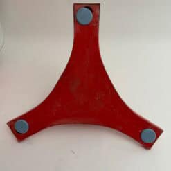Rare Red Kartell Dining Table by Anna Castelli Ferrieri, ca. 1967 - Image 20