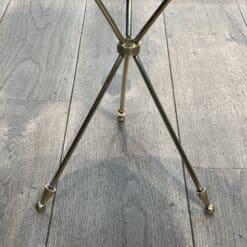 French Neoclassical Brass and Mahogany Tripod Guéridon - Detail Four - Styylish