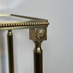 Maison Jansen Style Brass and Glass Console Table - Image 8