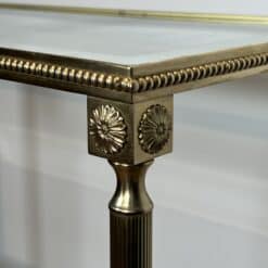 Maison Jansen Style Brass and Glass Console Table - Image 9