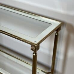 Maison Jansen Style Brass and Glass Console Table - Image 14