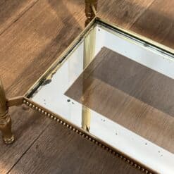 Maison Jansen Style Brass and Glass Console Table - Image 15