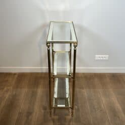 Maison Jansen Style Brass and Glass Console Table - Image 17