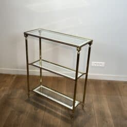 Maison Jansen Style Brass and Glass Console Table - Image 19