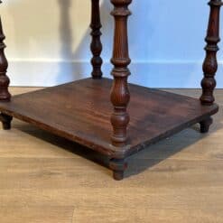 French Napoleon III Pitch Pine Three-Tier Shelf - Detail Five - Styylish