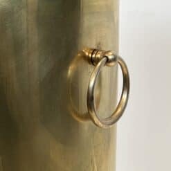 Antique Neoclassical Brass Umbrella Stand with Claw Feet - Detail One - Styylish