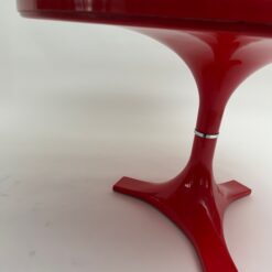 Rare Red Kartell Dining Table by Anna Castelli Ferrieri, ca. 1967 - Image 4