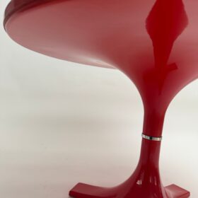 Rare Red Kartell Dining Table by Anna Castelli Ferrieri, ca. 1967