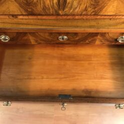 Biedermeier Walnut Secretary Chest of Drawers, circa 1820 - Image 9