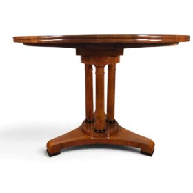 Biedermeier Walnut Table, Germany 1820