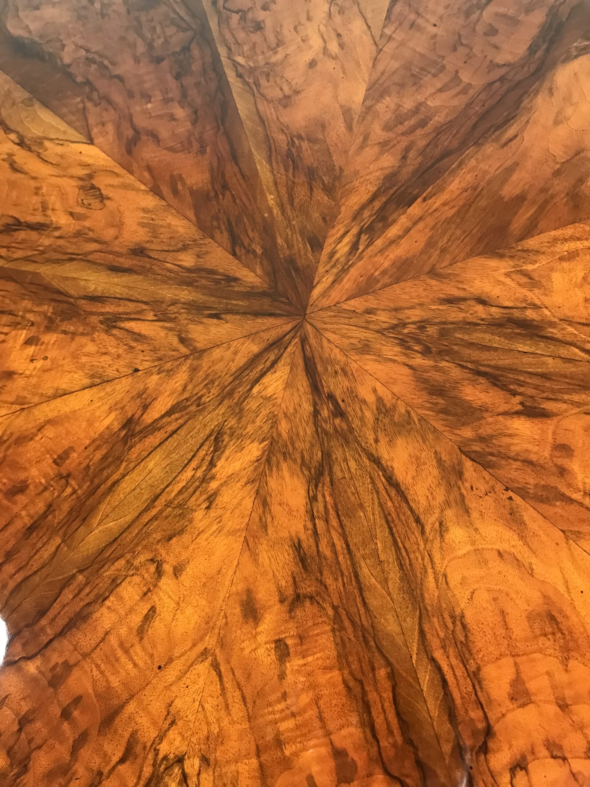 Biedermeier Walnut Table, Germany 1820 - Image 4