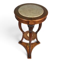 French Directoire Gueridon Side Table with Carved Ram Heads, circa 1800 - Image 5