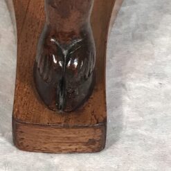 French Directoire Gueridon Side Table with Carved Ram Heads, circa 1800 - Image 8