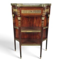 French Louis XVI Style Mahogany Étagère- Styylish