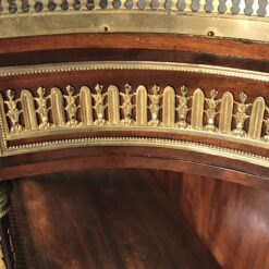 French Louis XVI Style Mahogany Étagère with Marble Top and Gilt-Bronze Mounts - Image 5