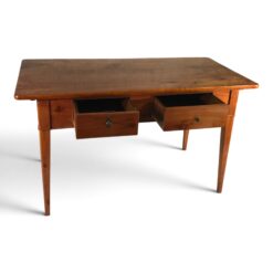 Alternative view of Biedermeier Writing Table with Two Drawers, circa 1830