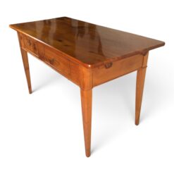 Biedermeier Writing Table with Two Drawers, circa 1830 - Image 5